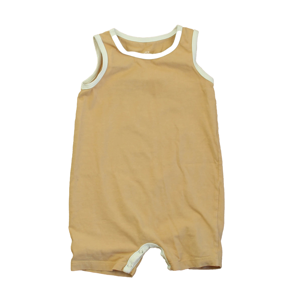 Winter Water Factory Unisex Peach | White Romper size: 12 Months